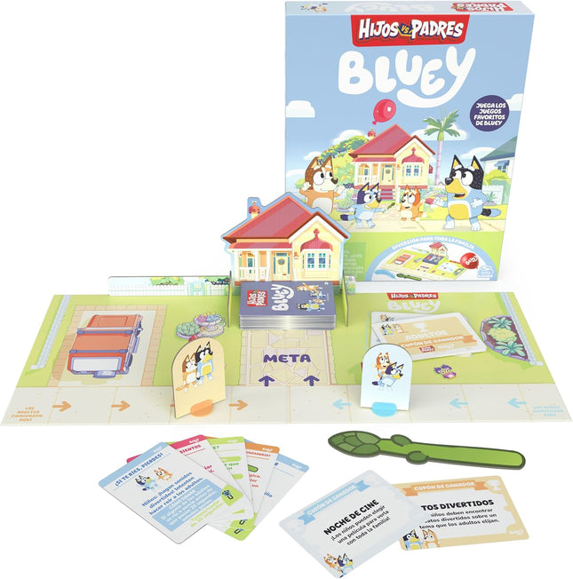 Juego de mesa Bluey Padres vs Hijos