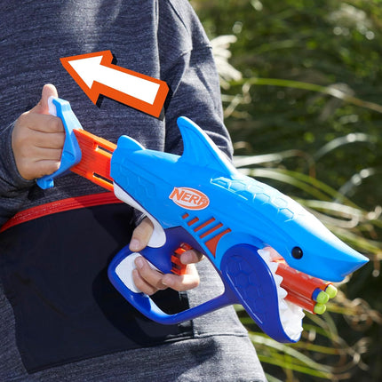 NERF TIBURON  SALVAJE LANZADOR DE  DARDOS