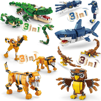 Caja de Juego de bloques animales modelos Variables SH23158898 Storyland