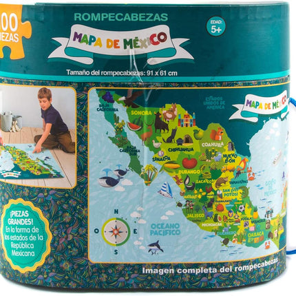 Rompecabezas Gigante Mapa de Mexico Storyland JCA-2443