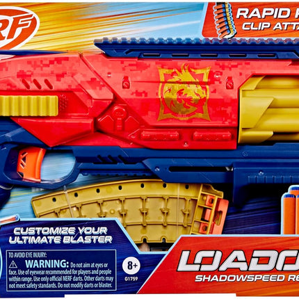 NERF LANZADOR  SHADOWSPEED  14 Dardos