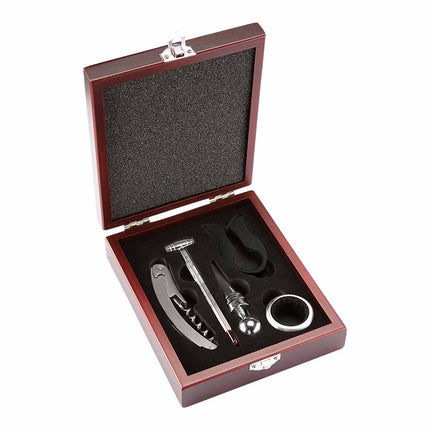 Set para vino con estuche 14.5 x 17.5 cm