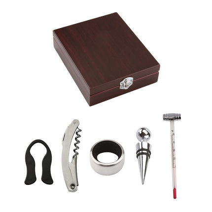 Set para vino con estuche 14.5 x 17.5 cm
