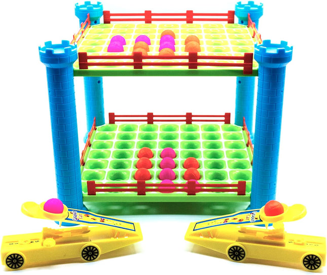 Juego de Mesa 4 en Raya con Catapulta 86788