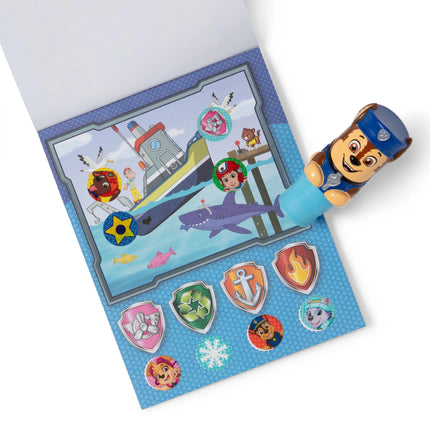 Bloc de actividades y sello de pegatinas Sticker WOW Paw Patrol