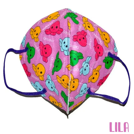 Mascarillas de Protección Cuidado Personal Gama Protect 12 Cubrebocas KN95 Infantiles