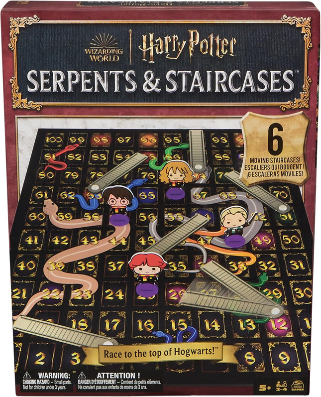Juego clásico serpientes y escaleras  Wizarding World of Harry Potter
