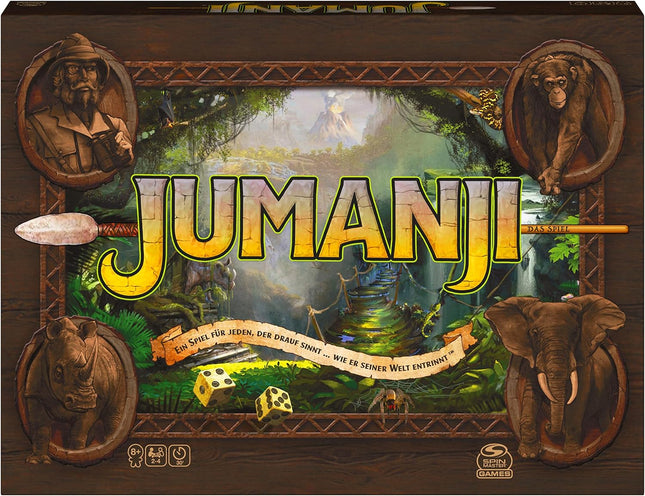 Juego de mesa Jumanji Juego Familiar de Aventuras
