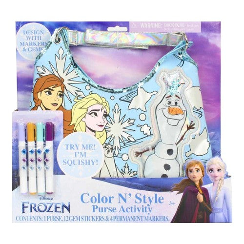 Frozen 2 Color N Style Purse Con Bolso Storyland 95183