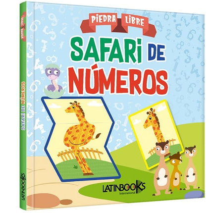 SAFARI DE NUMEROS LIBRO DIDACTICO 10PAG 21X21CM