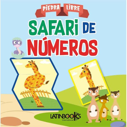 SAFARI DE NUMEROS LIBRO DIDACTICO 10PAG 21X21CM