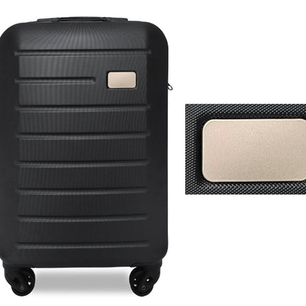 Maleta de Viaje con Ruedas Reforzadas y Candado de Combinación, Equipaje de Mano para Cabina, Asa Metálica Expandible, Doble Compartimento con Cierre