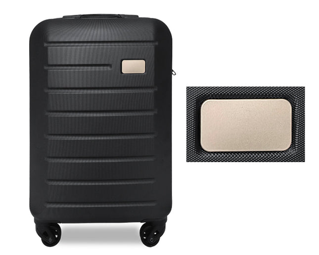 Maleta de Viaje con Ruedas Reforzadas y Candado de Combinación, Equipaje de Mano para Cabina, Asa Metálica Expandible, Doble Compartimento con Cierre