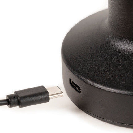 Lámpara de Escritorio LED Touch Recargable, Luz Cálida, Neutra y Fría, Intensidad Ajustable, Batería de 1800 mAh con Cable USB Tipo C Incluido
