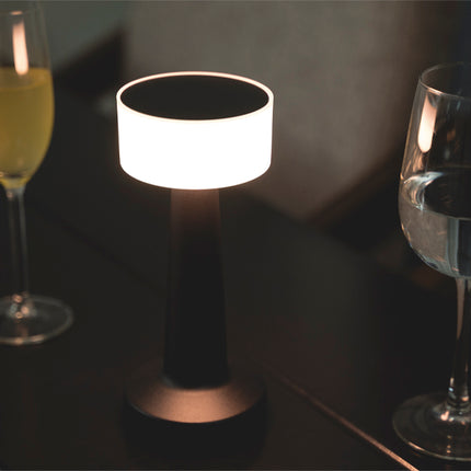 Lámpara de Escritorio LED Touch Recargable, Luz Cálida, Neutra y Fría, Intensidad Ajustable, Batería de 1800 mAh con Cable USB Tipo C Incluido