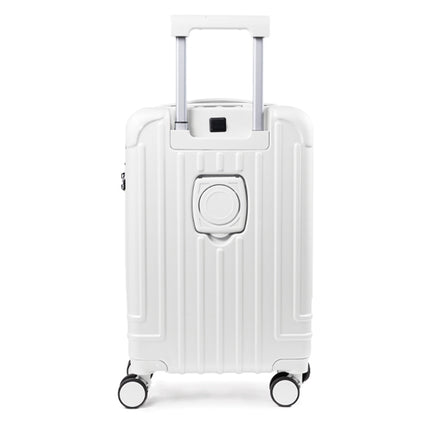 Maleta de Viaje de Cabina con Puerto USB, Candado TSA, Ruedas Dobles 360°, Compartimento  y Asa Expandible