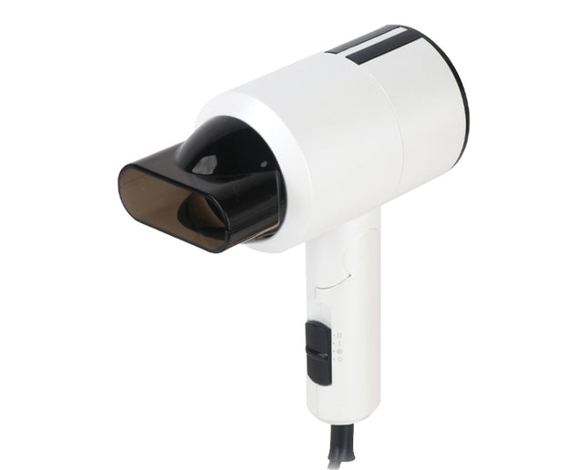 Secadora de Cabello Plegable Portátil con 3 Velocidades, Aire Frío y Caliente, Boquilla Removible para Alaciado, Ideal para Viaje y Hogar
