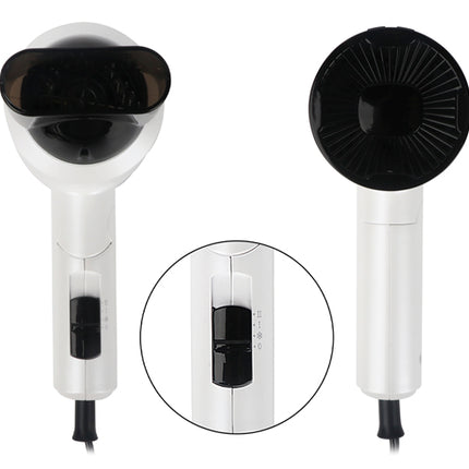 Secadora de Cabello Plegable Portátil con 3 Velocidades, Aire Frío y Caliente, Boquilla Removible para Alaciado, Ideal para Viaje y Hogar