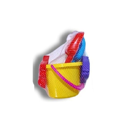 Set de Juguetes de Playa Colores variables 5 Piezas para Niños – Cubeta, Pala, Rastrillo y Moldes de Arena, Juego Infantil para Playa y Jardín