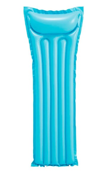 Colchón Inflable para Alberca 183 x 69 cm  – Colchoneta Acuática para Piscina y Playa, Flotador para Adultos