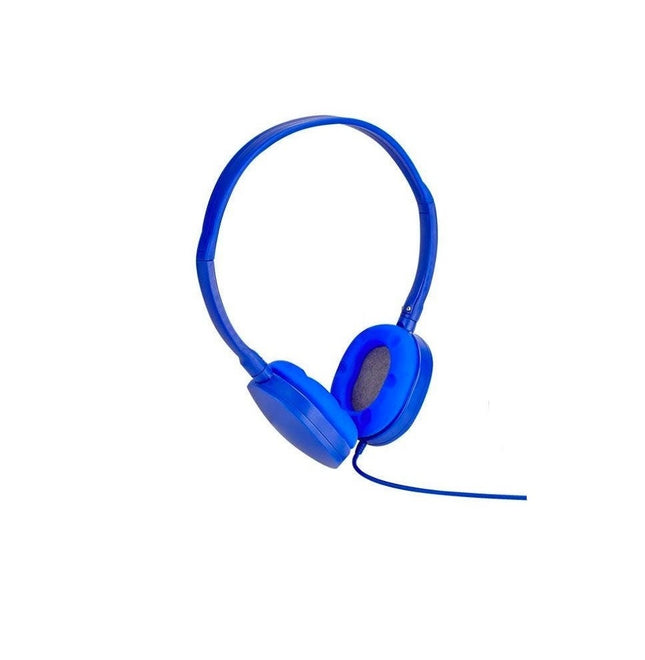 Audífono Acojinado Ajustable Con Cable Auxiliar 3.5 mm Para Música, Celular, Computadora Y Videojuegos