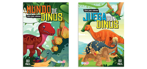 Libro para Colorear Dinosaurios Storyland BCVST4035