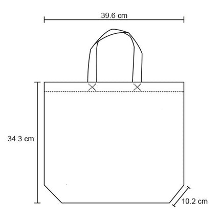Paquete de 12 bolsas metalizada ecológica Storyland BL 197