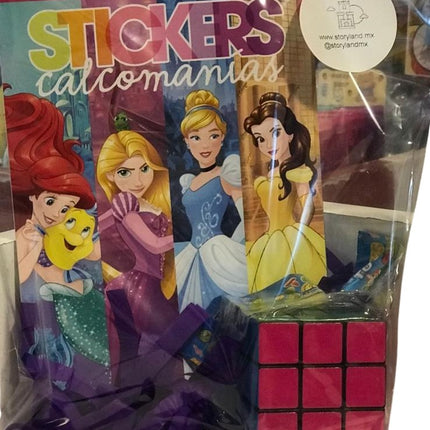 Bolo Libro de Sticker para fiestas Storyland