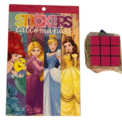 Bolo Libro de Sticker para fiestas Storyland