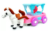 Carroza musical con trote de caballito con luzes y sonido- 784928 storyland