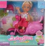 Mini muñeca de silicona suave con moto para niñas 789923- storyland