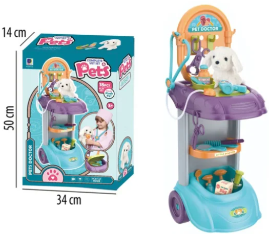 Carrito de médico veterinario SH24008904 - Storyland
