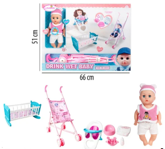Juego de muñeca HX827-11 - STORYLAND