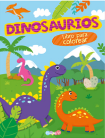 Libro de Colorear dinosaurio BCVST3310 - Storyland