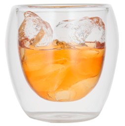 Vaso de vidrio con doble pared. HO 079 - Storyland