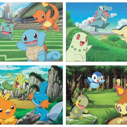 4 Rompecabezas de Pokémon  JCA-4161  - Storyland