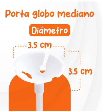Porta globos kit 50 piezas