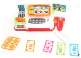 Caja registradora con luz y sonido SH1378002 - Storyland
