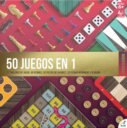 Juego de mesa 50 juegos en 1 JCA-2012 - Storyland