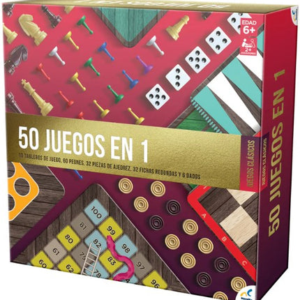 Juego de mesa 50 juegos en 1 JCA-2012 - Storyland