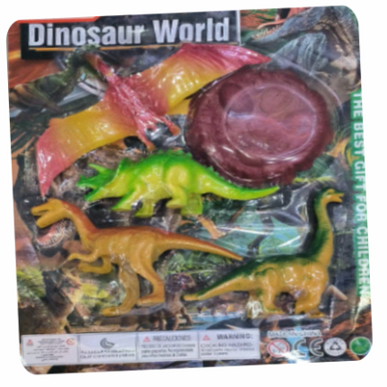 Juguete de dinosaurio world