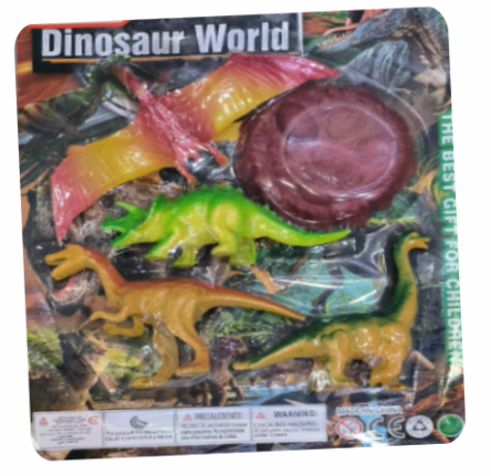 Juguete de dinosaurio world