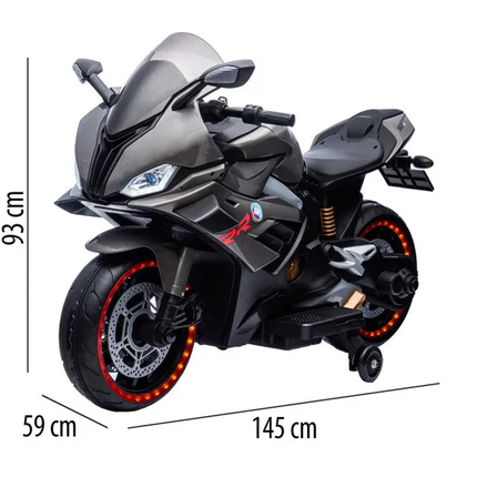 Motocicleta Montable electrica Gris  Storyland 3910019A-1