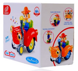 Coche tractor de bebe con luz y sonido storyland 784936 19x17x11cm