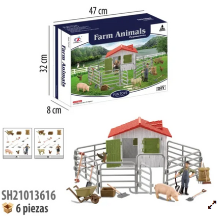 Set de granja con accesorios SH21013616-  STORYLAND