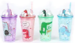 Vaso con popote 450 ML dinosaurio SWA3135 - STORYLAND