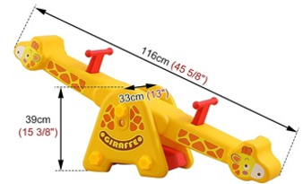 Sube y baja jirafa JUMBO 31 - STORYLAND