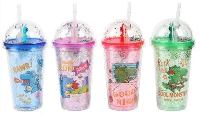 Vaso con popote 450 ml SWA3276 - Storyland