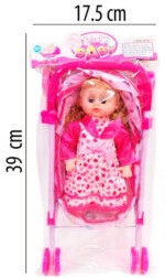 Carreola con muñeca 16´ y sonido SH25007654 - Storyland