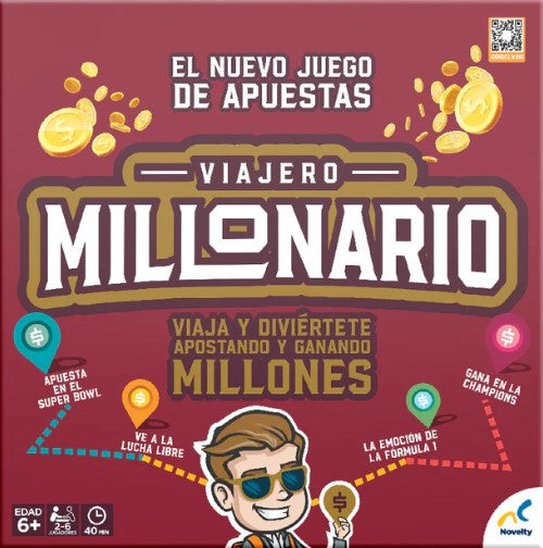 Juego de mesa en Familia viajero Millonario JCA-4086 - Storyland